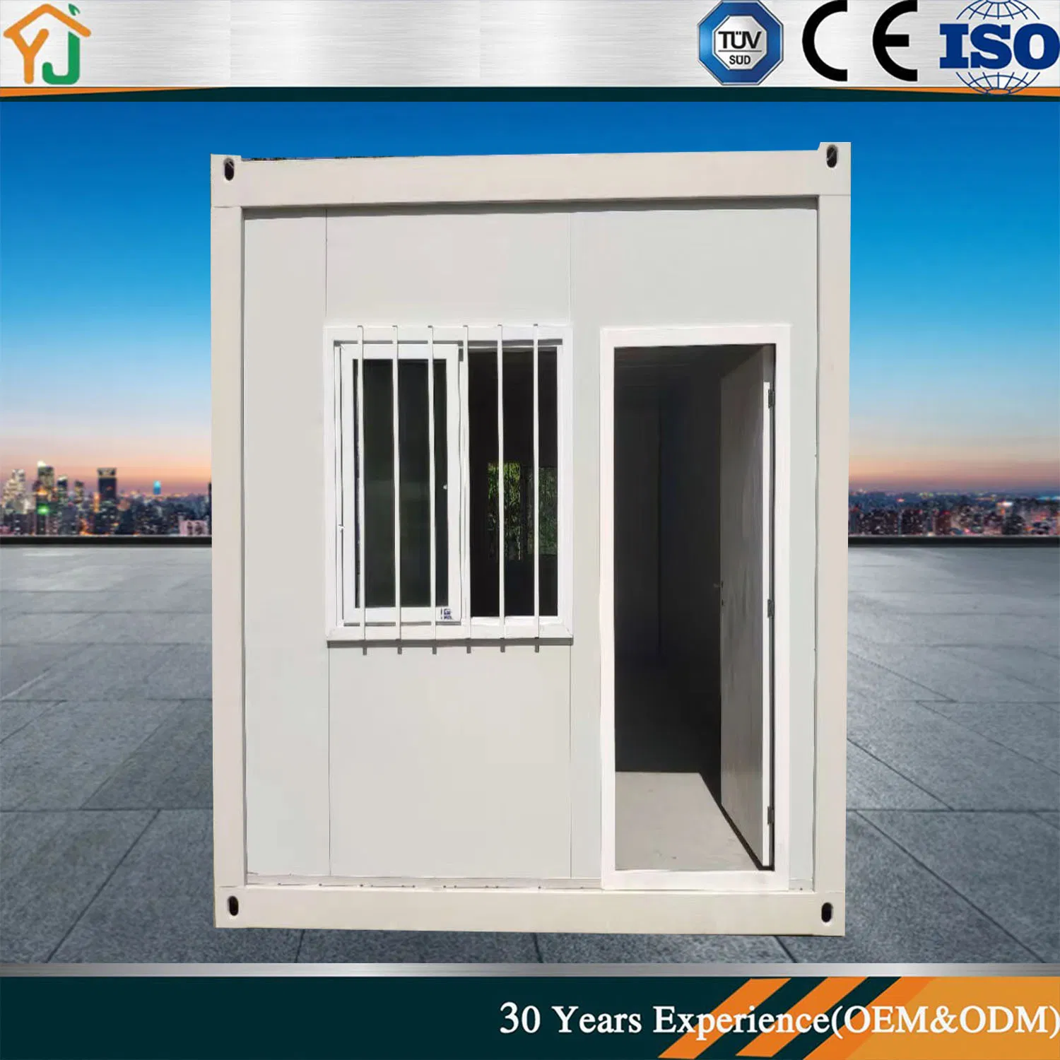Using Steel Structural Materials Modular Frame Modular Prefabricated House Export Customized Integrated Housing Temporary Family Housing