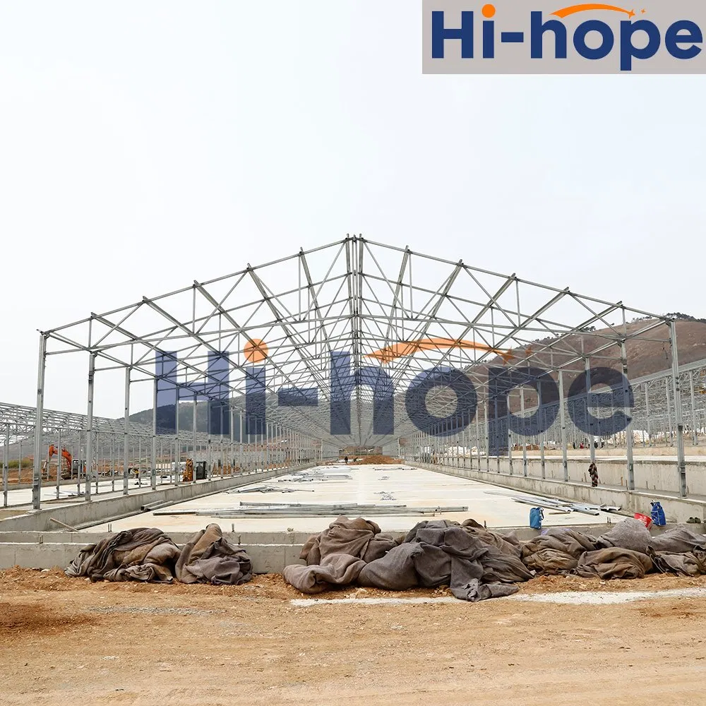 Portable Prefabricated Steel Building with Lightweight Anti-Corrosion Frame and High Resistance to Heavy Snow Loads for Remote Sites