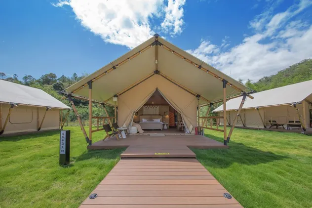 Luxury Safari Tent View 2