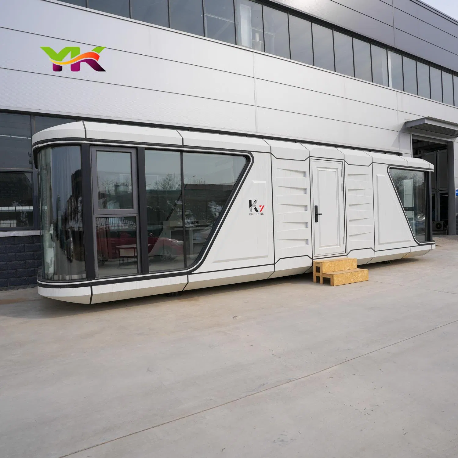 Eco Friendly Space Capsule House Price Modular Capsule Tiny House Container Prefabricated Apple Cabin Mobile Home