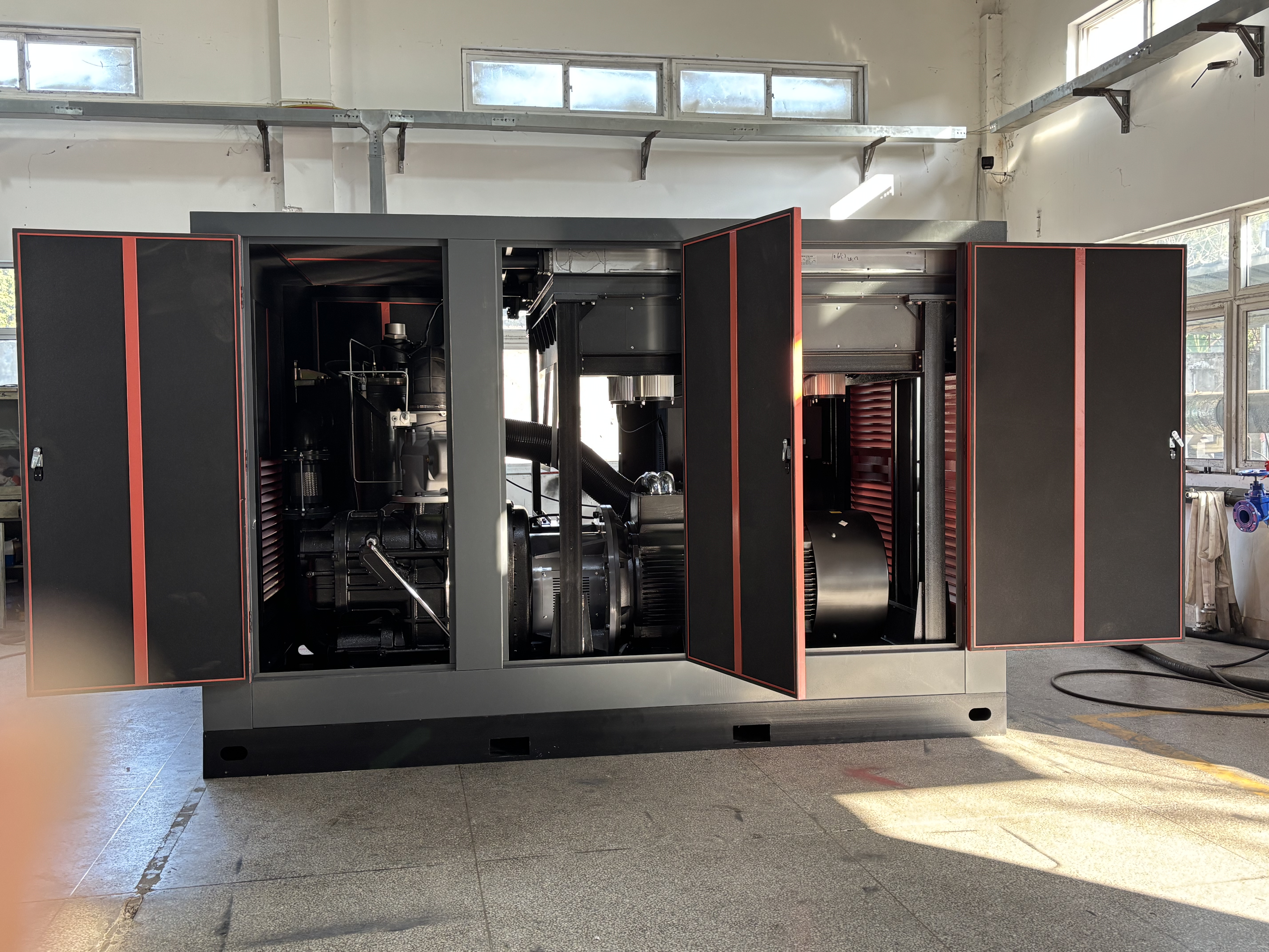 ODM VFD PM Two Stage Screw Air Compressor 315kw 1.3Mpa Variable Frequency Permanent Magnet Screw Air Compressor  with Level 1  energy consumption Manufacturer, Exporters