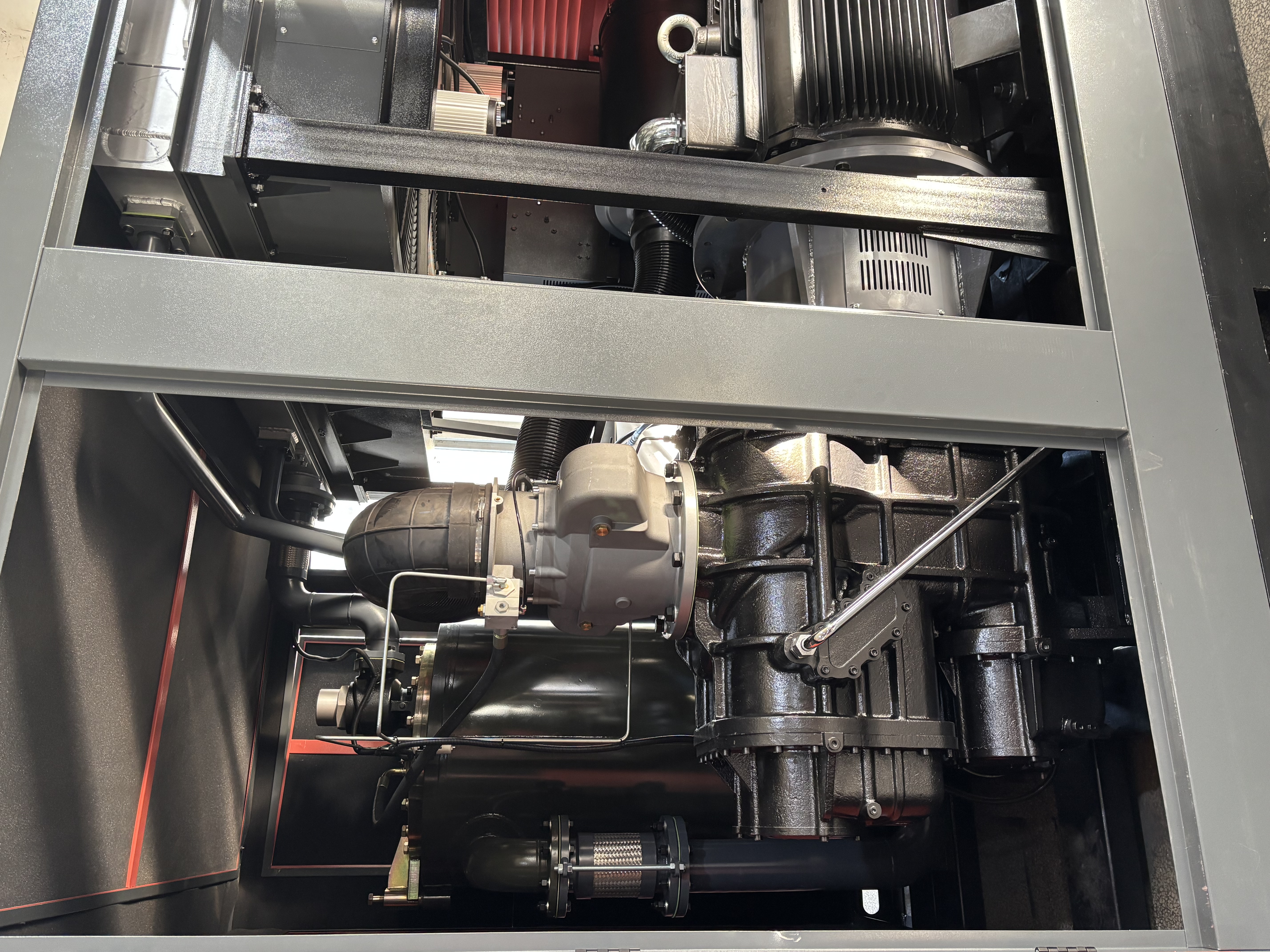 ODM VFD PM Two Stage Screw Air Compressor 315kw 1.3Mpa Variable Frequency Permanent Magnet Screw Air Compressor  with Level 1  energy consumption Manufacturer, Exporters