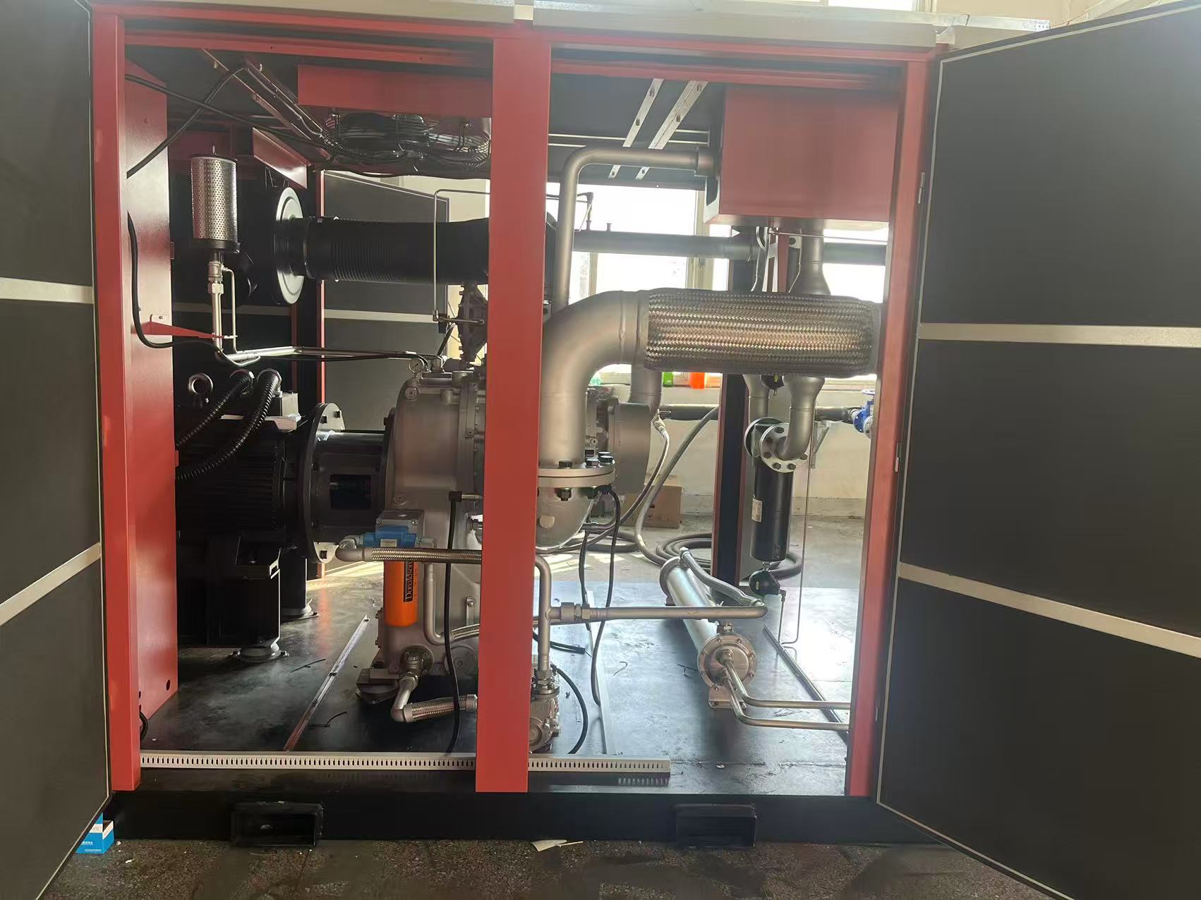 ODM 280kw Low Noise Dry Type Oil Free Screw Air Compressor oilless industrial air compressor rotary air compressor Supplier, Exporters