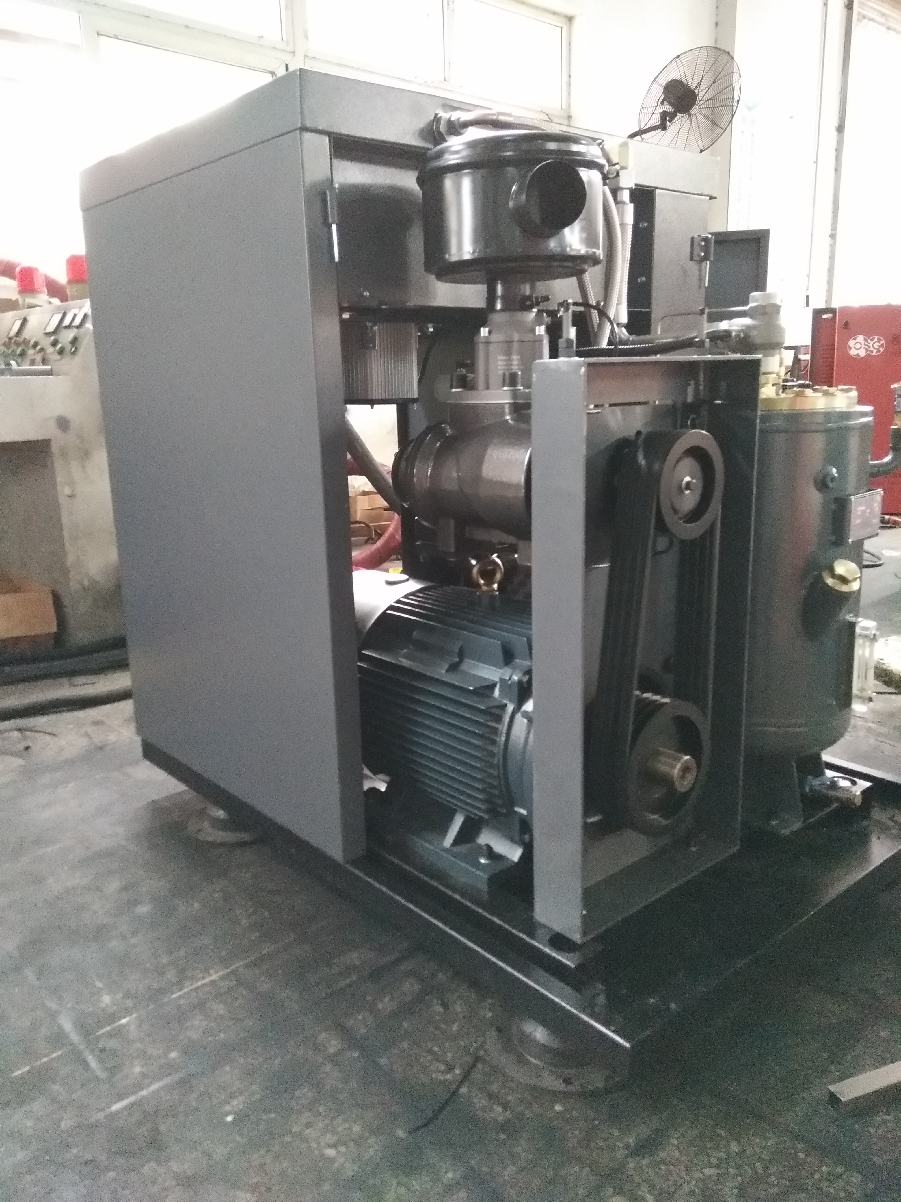 ODM 7.5kw 15kw 22kw 37kw 55kw Silent Electric Type Constant Frequency Screw Air Compressor Manufacturers, Suppliers