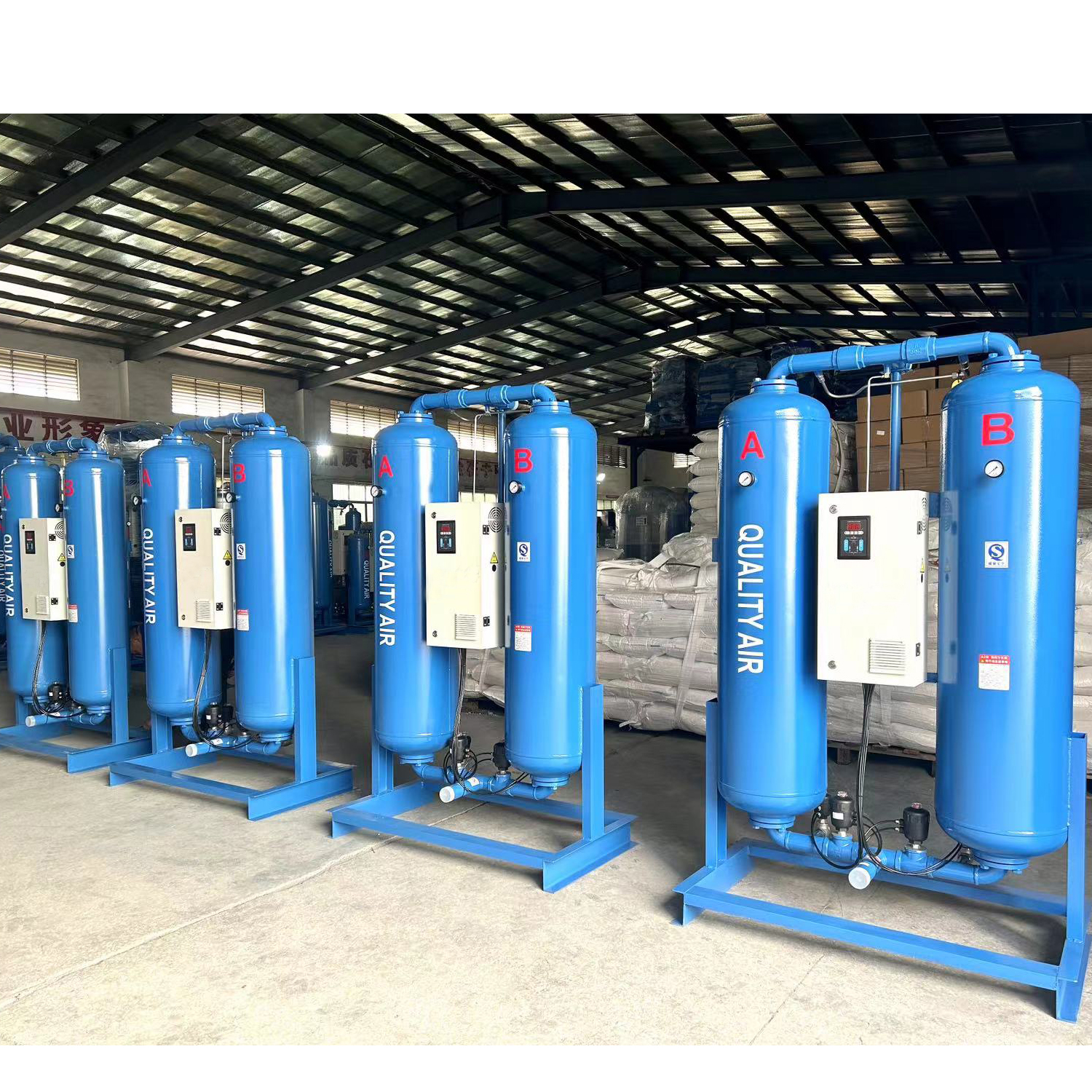 ODM Micro Heat Regeneration Desiccant Compressed Air Dryer For Compressed Air Factory, Factories