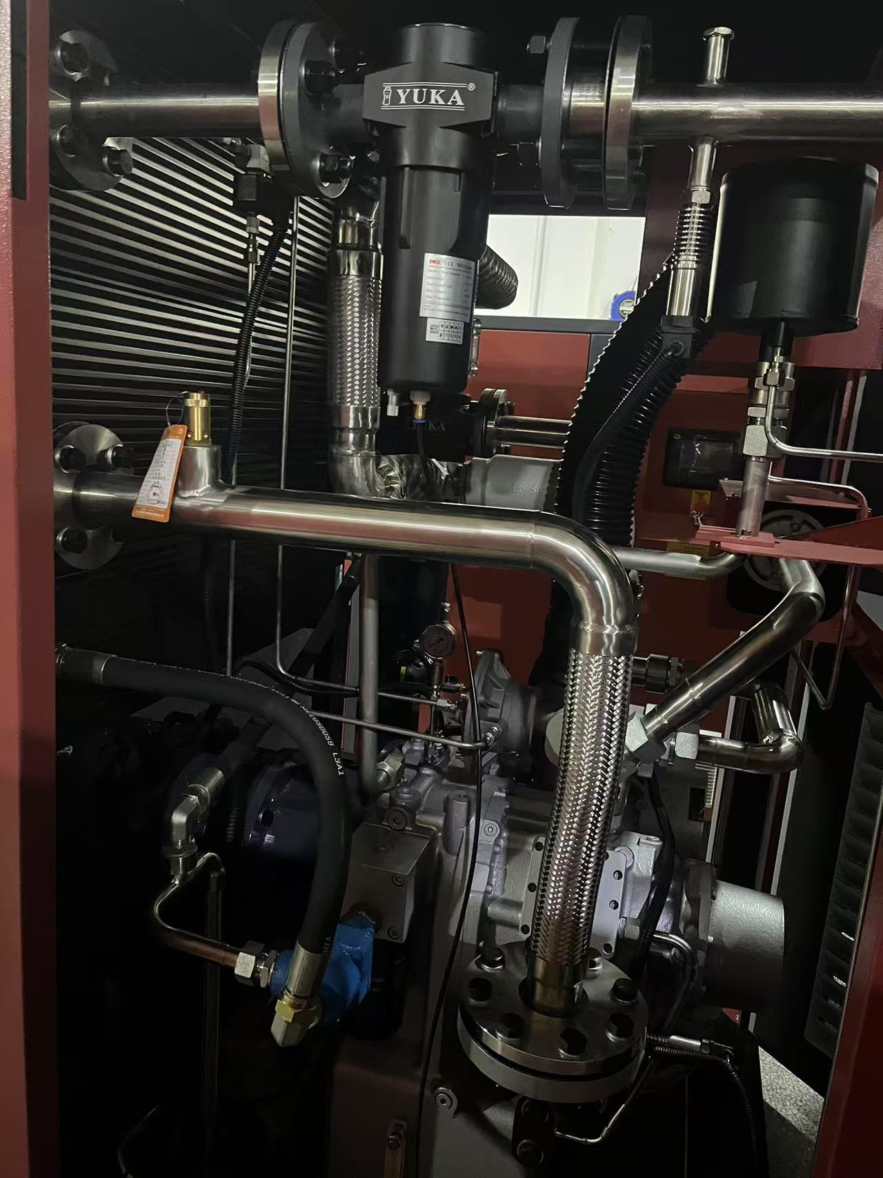 China  Low Noise Dry Type Oil Free Screw Air Compressor oilless industrial air compressor rotary air compressor Manufacturer, Suppliers
