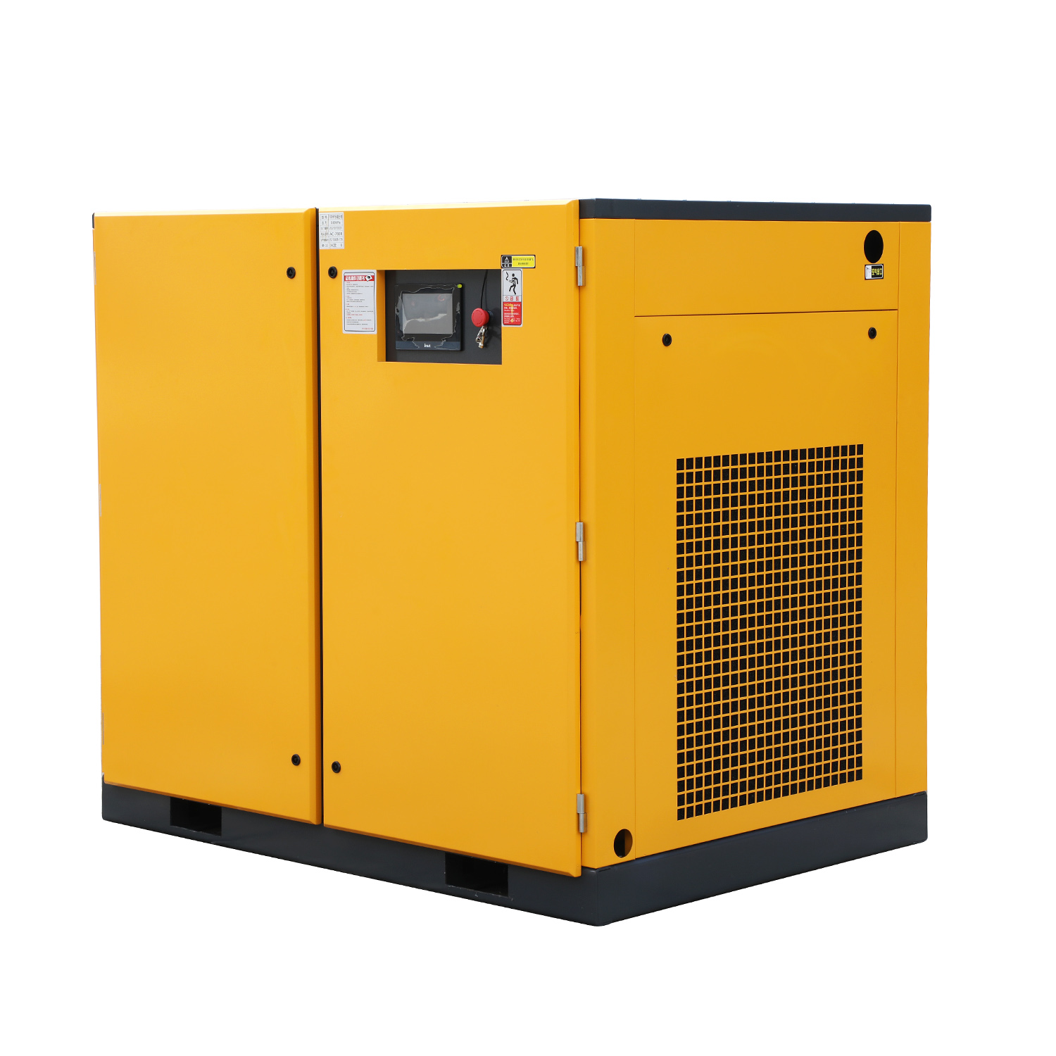 OEM  Low Noise Industrial High Efficiency 10HP 15HP 20HP 30HP 100HP Rotary Pm VSD Screw Type Air Compressor Manufacturer, Exporter