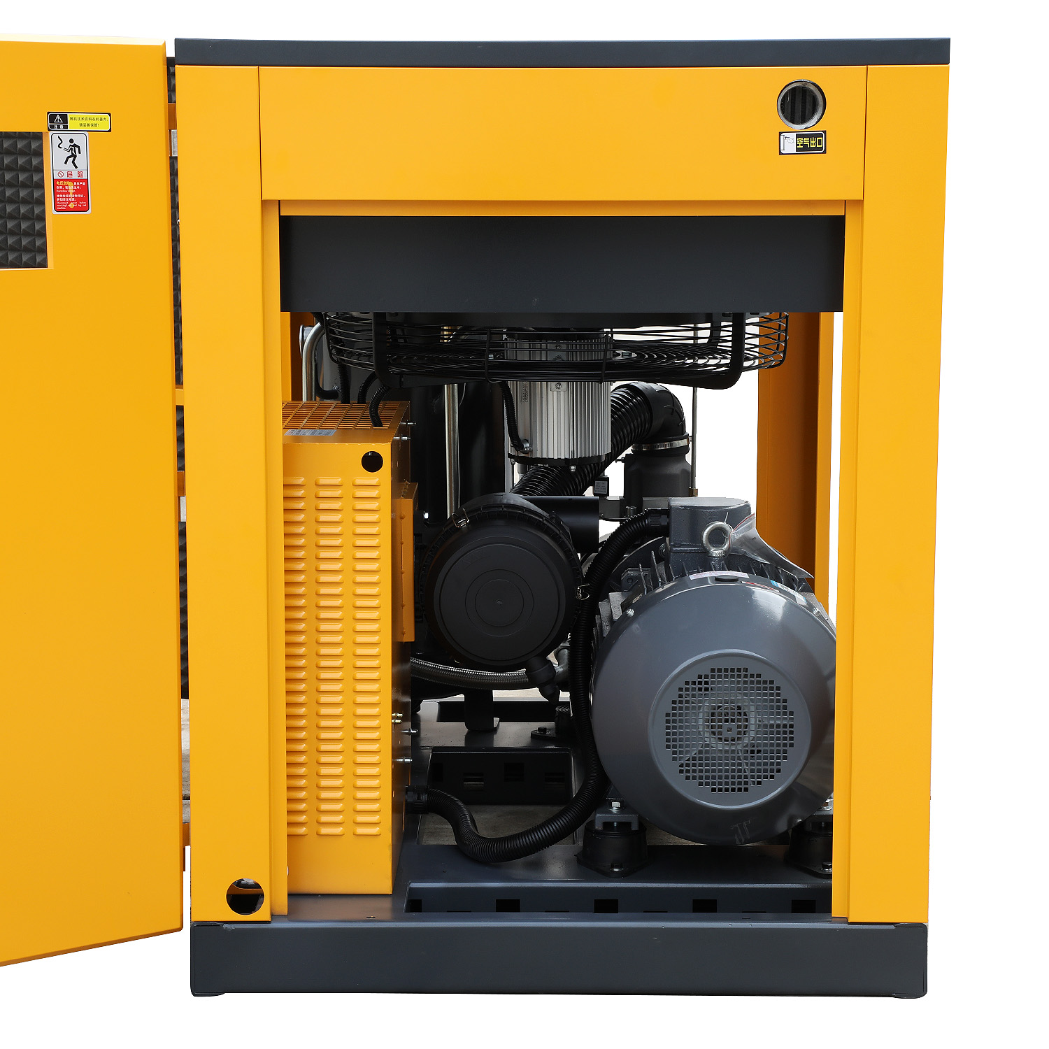 OEM  Low Noise Industrial High Efficiency 10HP 15HP 20HP 30HP 100HP Rotary Pm VSD Screw Type Air Compressor Manufacturer, Exporter