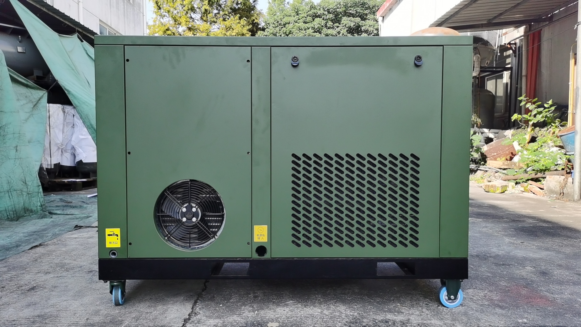 ODM Energy saving permanent Magnet Motor VSD screw air compressor  11Kw 15HP with Dryers built in  Factories, Exporter