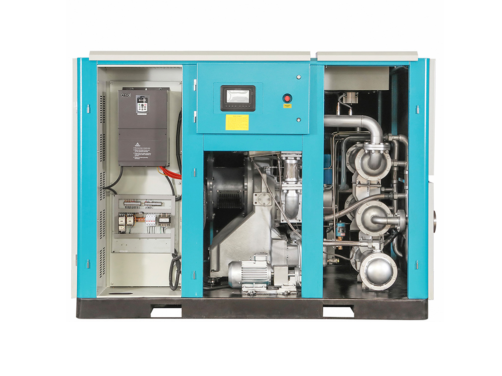 ODM 55kw to 315kw Oil free screw air compressor with dry type fixed speed or VSD PM type Manufacturers, Suppliers