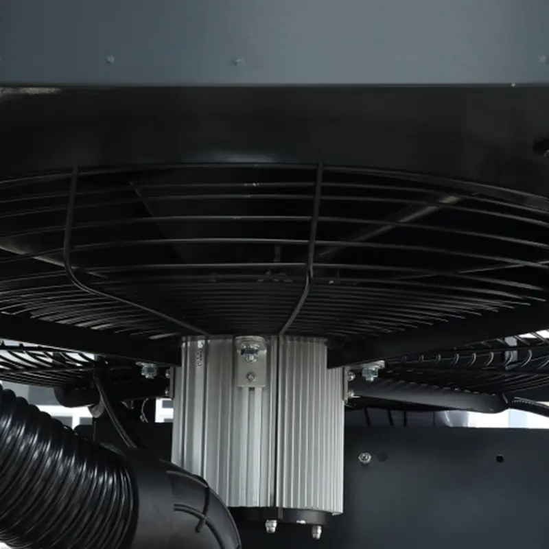 Noise reduction axial flow fan