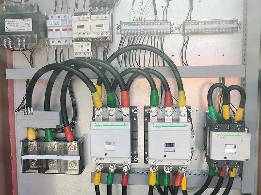 PLC control panel