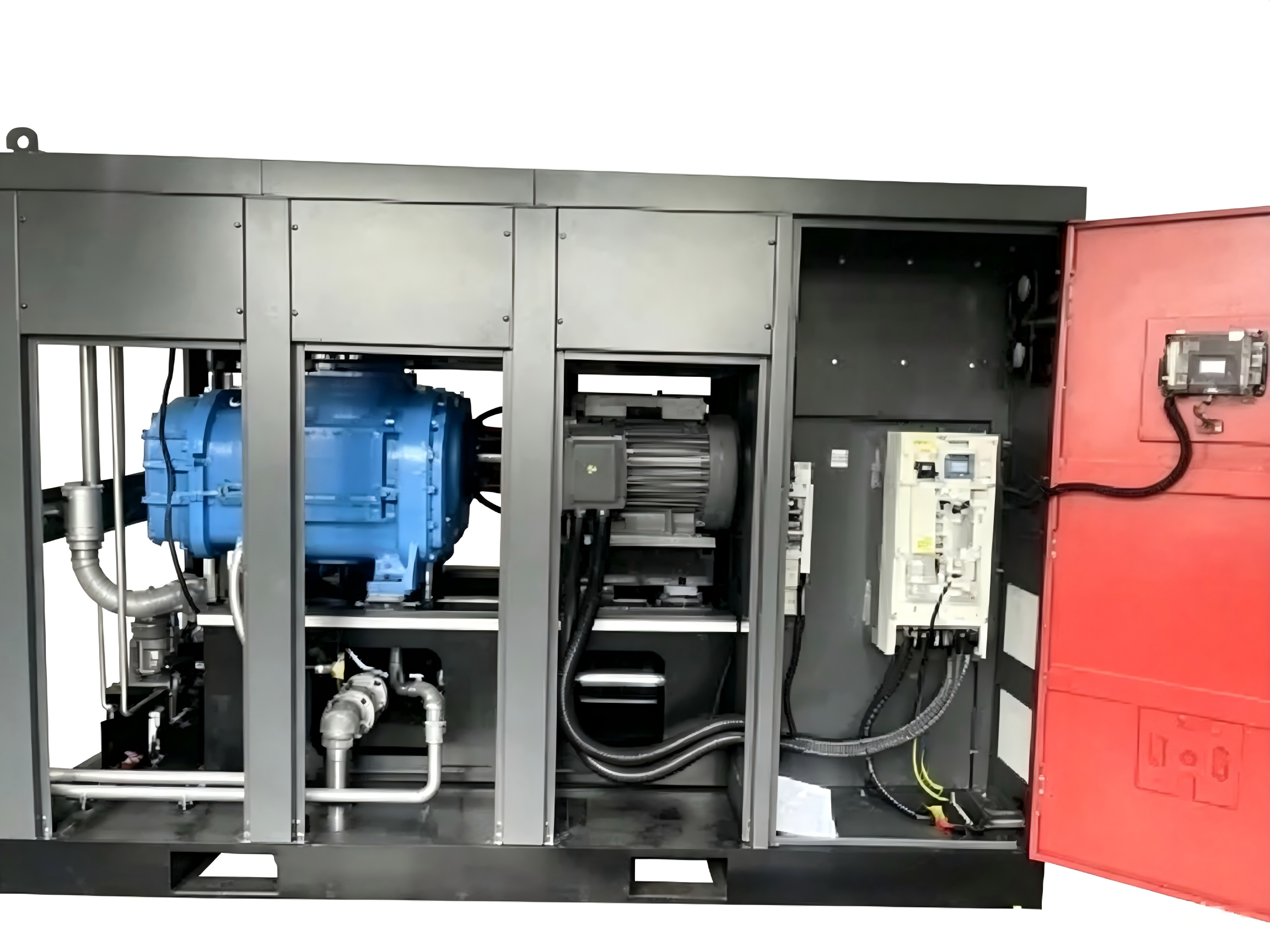 China EGV-132A-140 Oil-Free Permanent Magnet VFD Screw Blower  Supplier, Suppliers