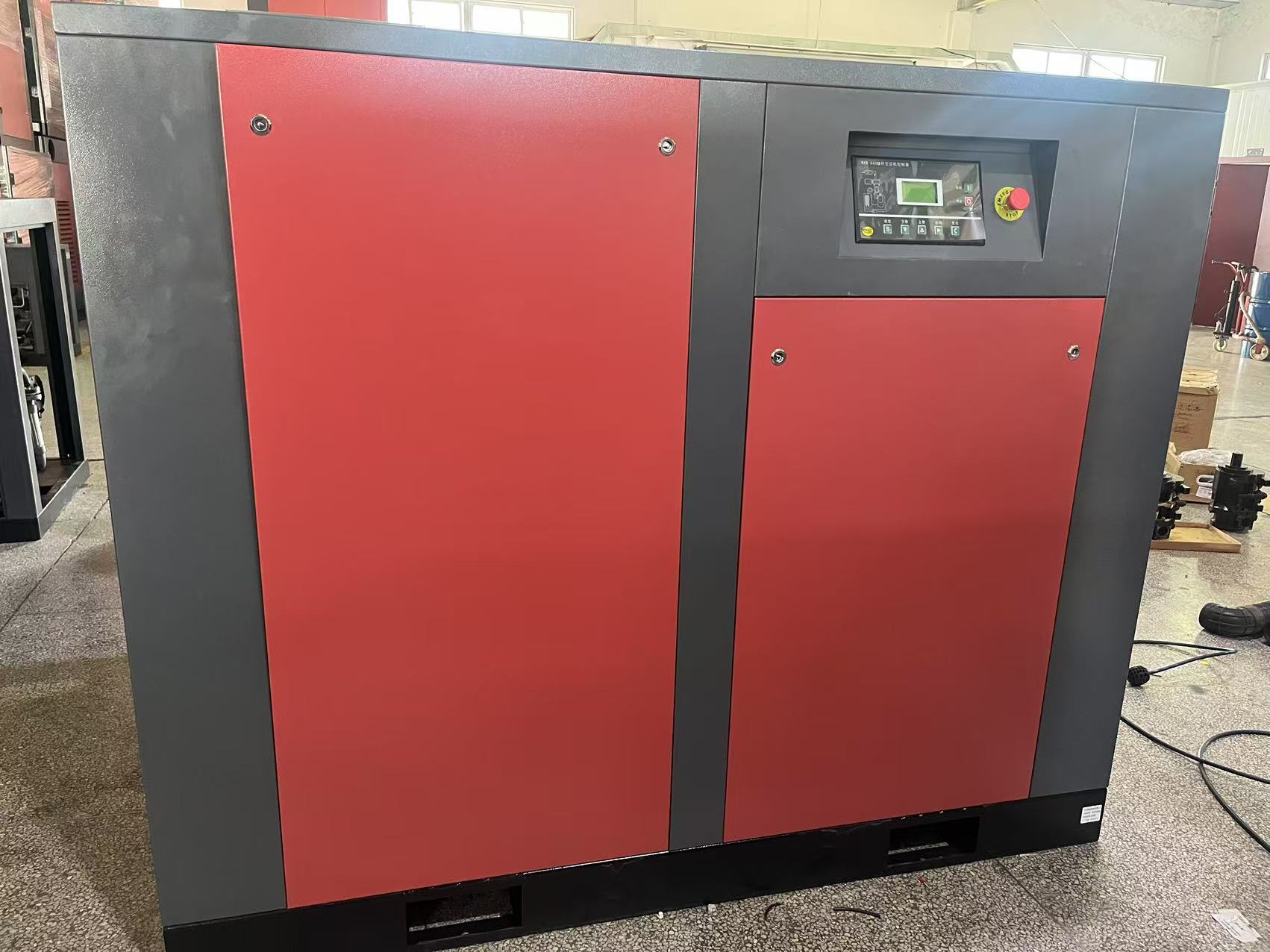 OEM High Efficiency Direct Drive Industrial 7.5kw ~ 535kw 7/8/10/13bar Stationary Rotary Screw Air Compressor Machine Price Supplier, Factories