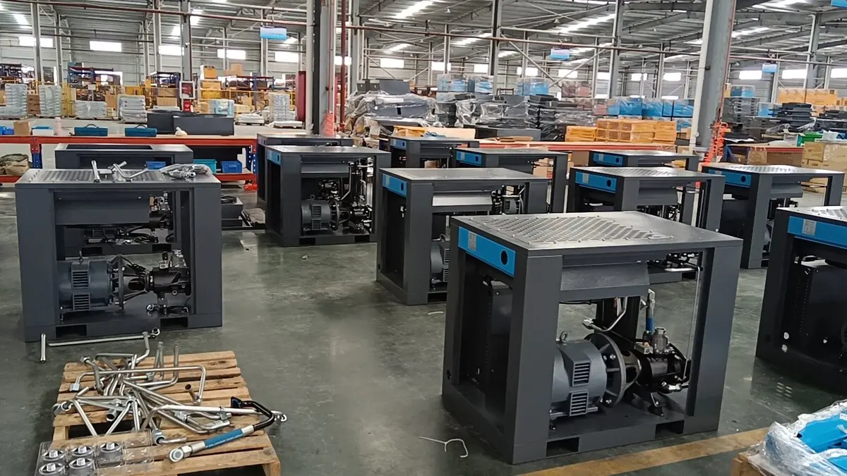 Casting and component preparation at Honest Compressor factory