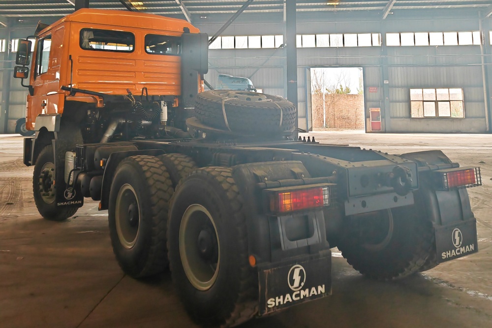 Shacman truck wheel detail