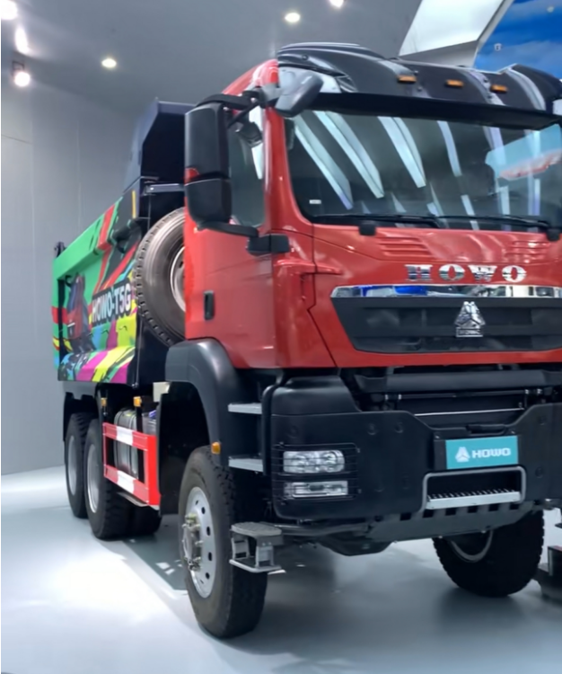 Howo Dump Trucks Africa market expansion Haoshi collaboration