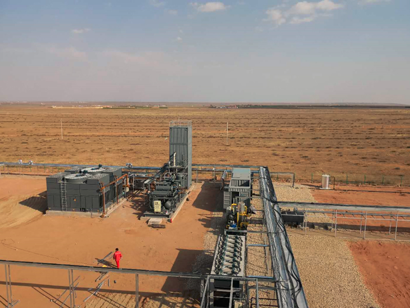 Well Gas Liquefaction Project