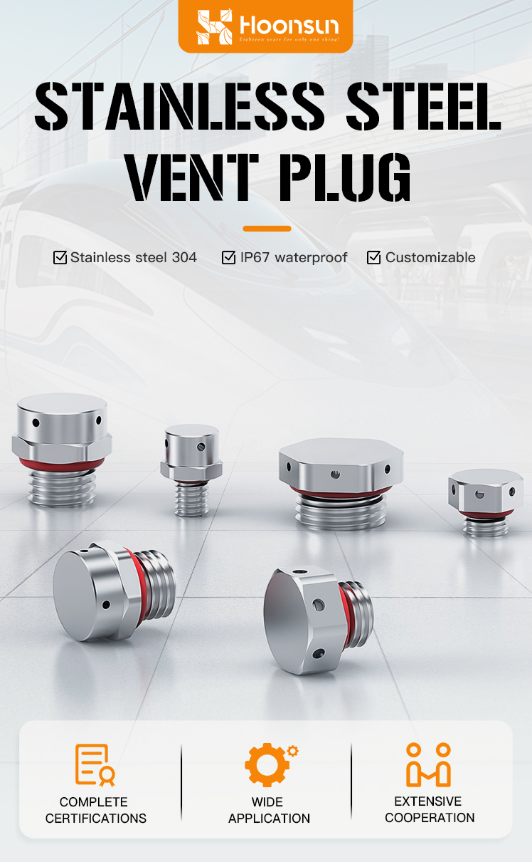 Stainless Steel Vent Plug IP68 UL Detailed Image 2