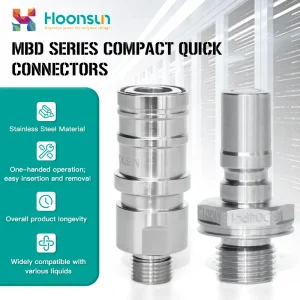 China High-Performance Compact Quick Connectors from China Factory - MBD04S-1SMG012N & MBD04P-1SMG012N