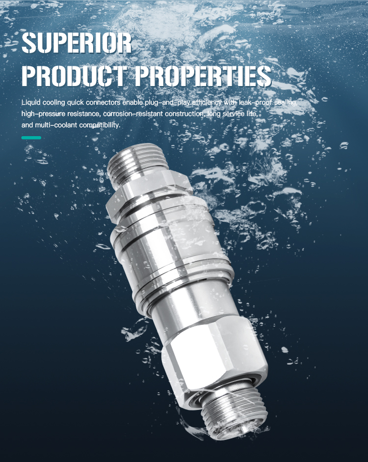 Liquid Cooling Quick Coupling UQD Series 07