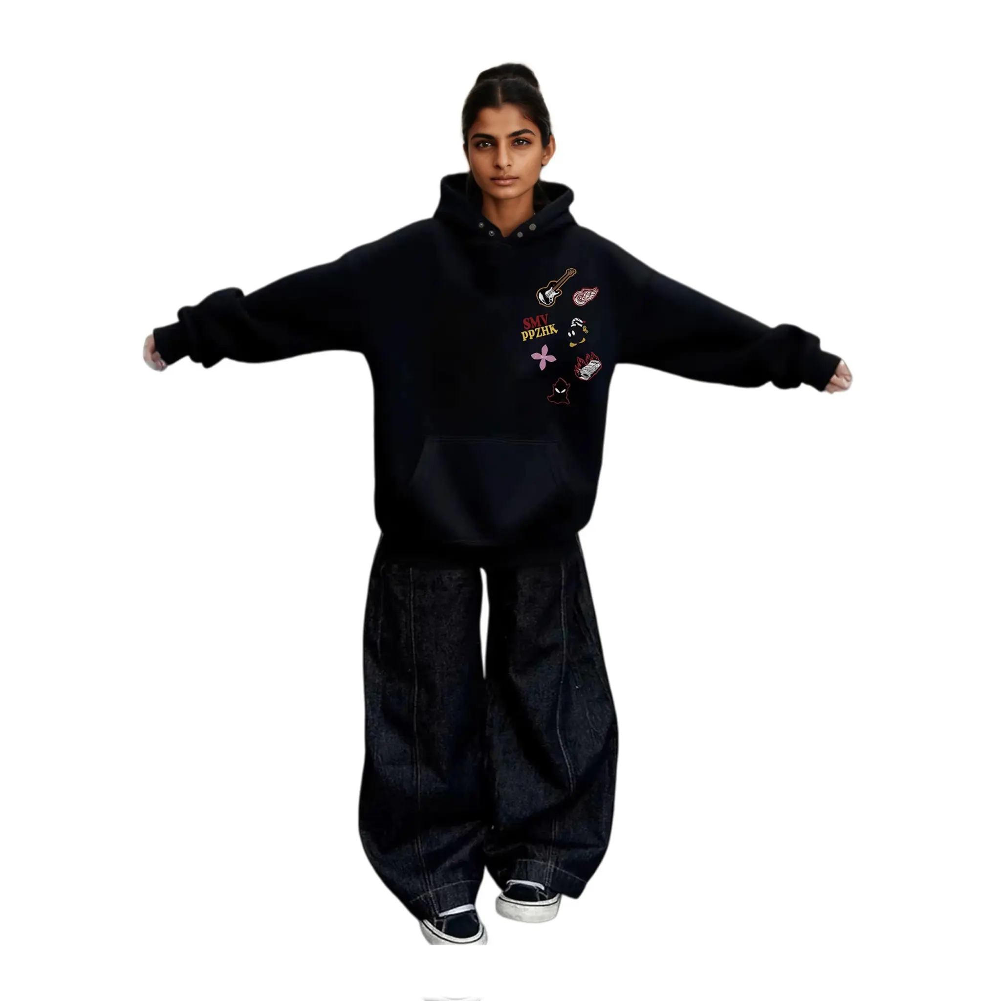 High-Quality Autumn and Winter Thick Hooded Hoodie with Velvet for Women 2025 New American Design, Small and Trendy Brand Coat Suppliers, Supplier