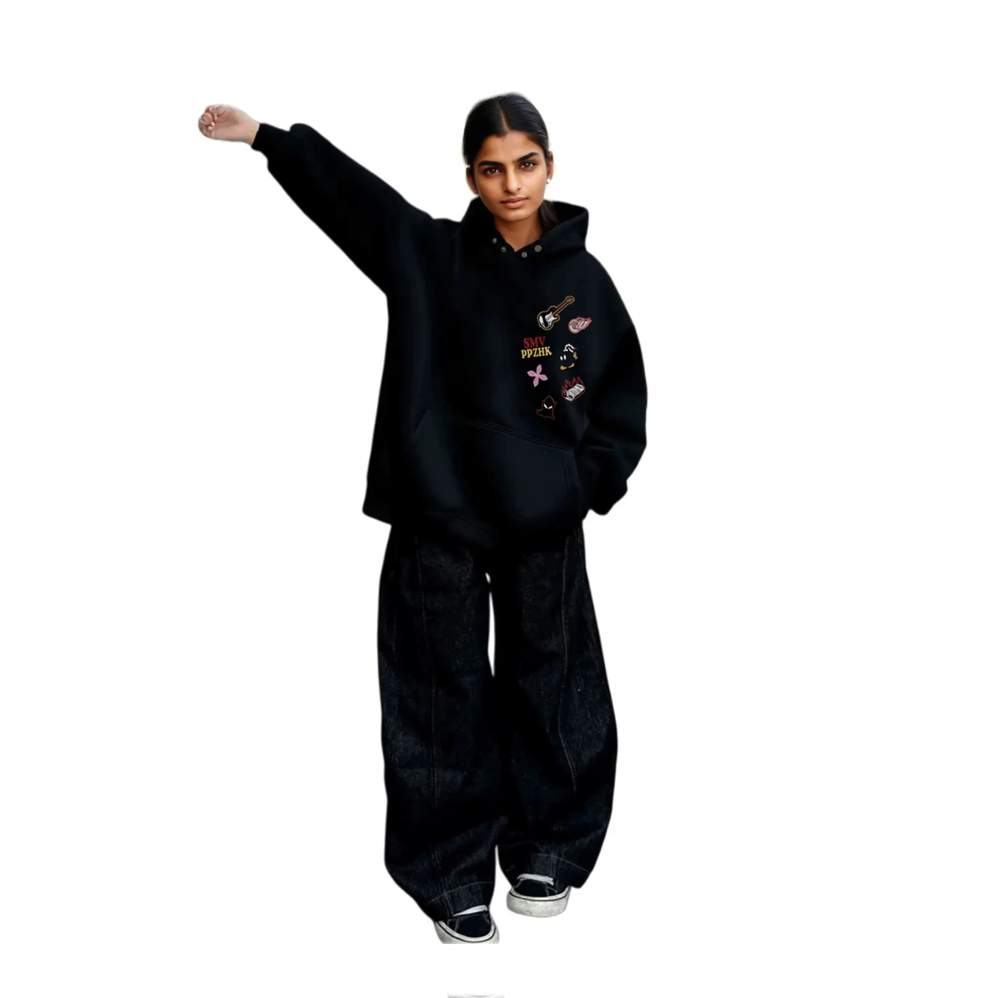 High-Quality Autumn and Winter Thick Hooded Hoodie with Velvet for Women 2025 New American Design, Small and Trendy Brand Coat Suppliers, Supplier