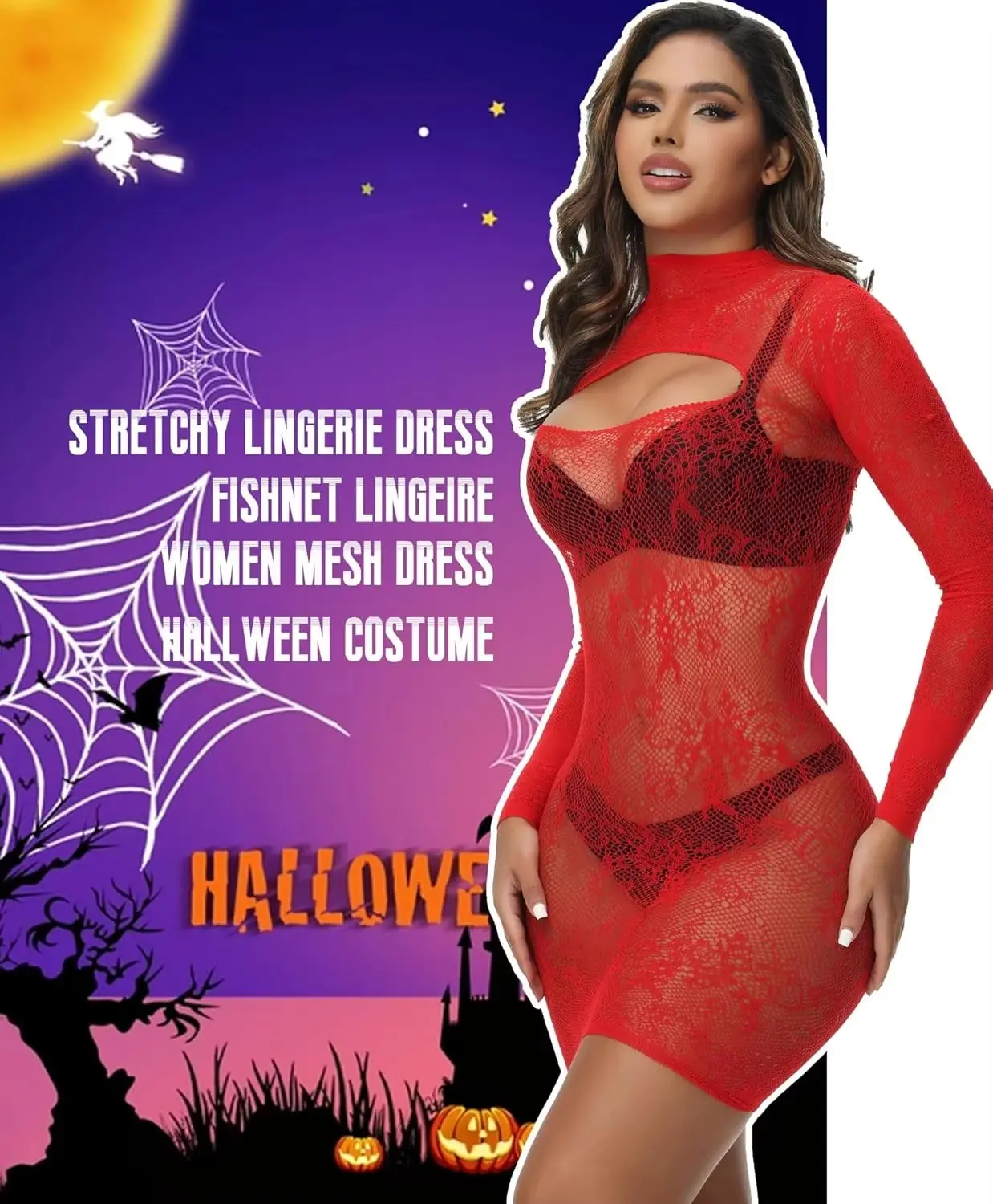 High-Quality Hilergy Sexy Lingerie Dress for Women Fishnet Hollow Bodycon Stretchy ODM Dobby Fabric Nightwear Exotic Beach Cover Suppliers, Supplier