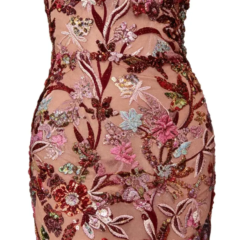 OEM Ladies Casual Summer Dress Natural Waist Front Floor-Length Bodycon Off-the-Shoulder Floral Print Birthday Washable Day Nonwoven Suppliers, Manufacturers