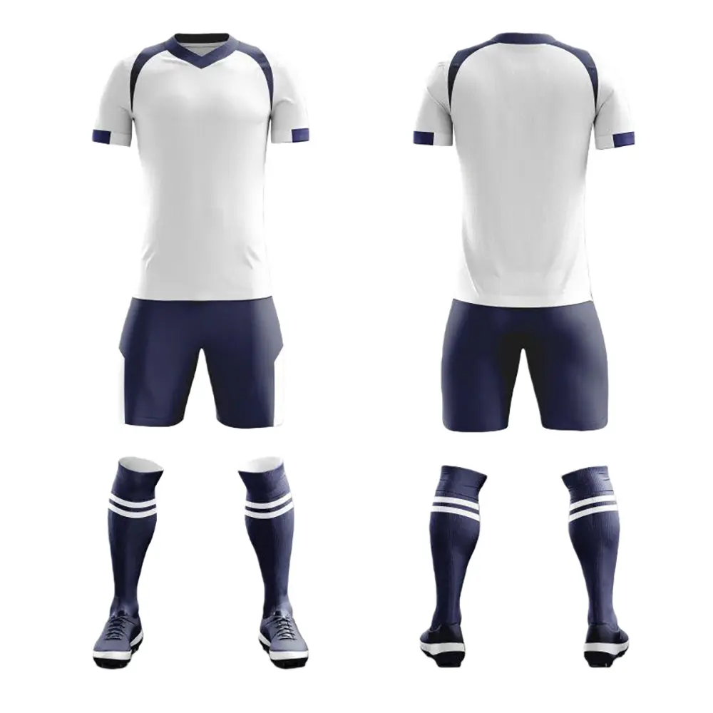 ODM High Quality Printed Full-Body Soccer Uniform Set Men Team Match Training Adult Short-Sleeve Breathable Quick Dry 100% Polyester Suppliers, Supplier