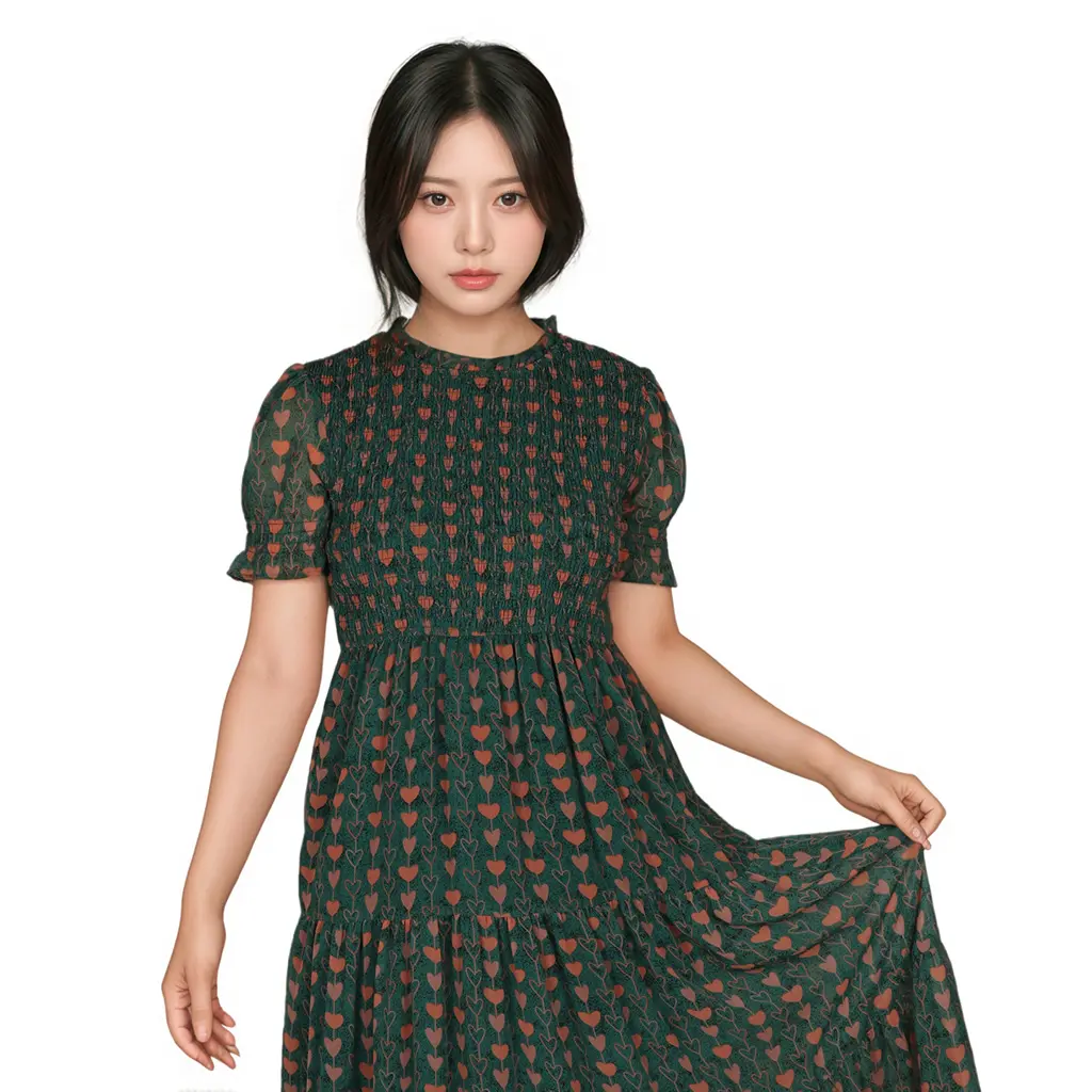 OEM Customized Floral Print Maxi Dress: Effortless Elegance for Daytime Sophistication Supplier, Manufacturers