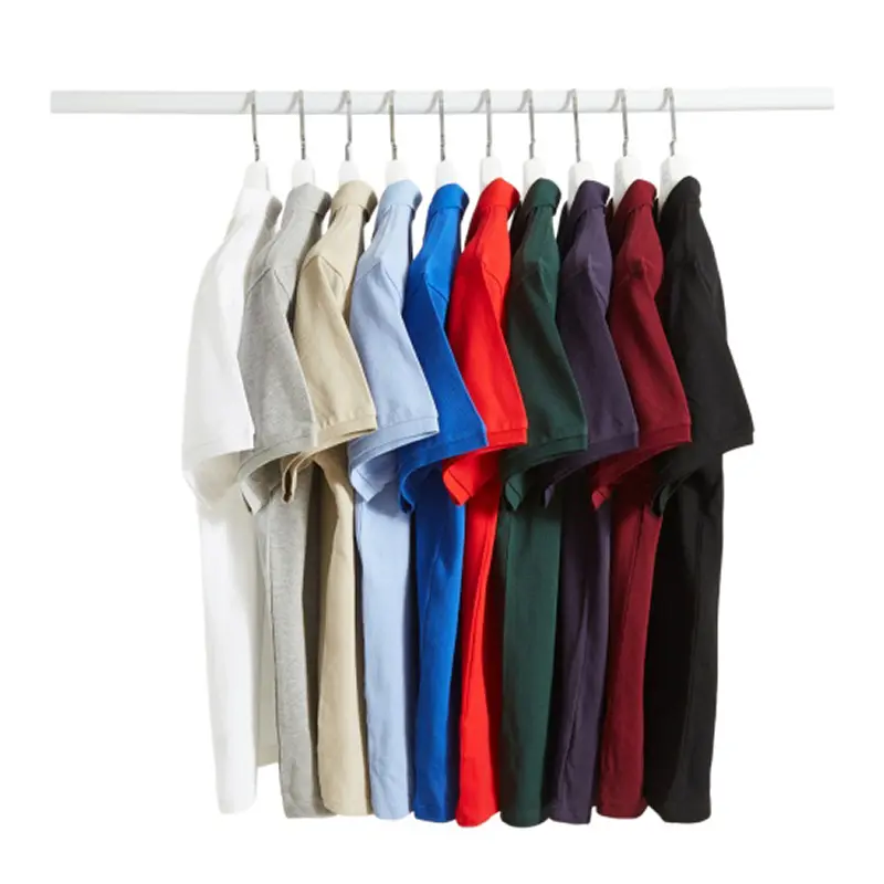 OEM New Summer 220g Combed Cotton Piqué Polo Shirt with Turn-Down Collar, Short Sleeve, Men's Workwear, Custom Logo Printing Suppliers, Factory