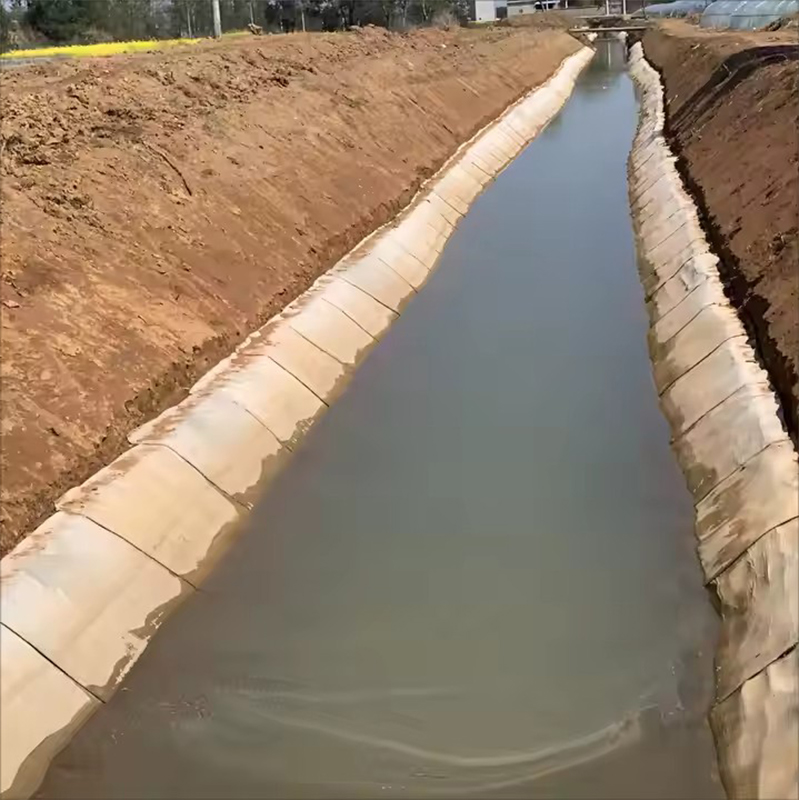 CE Certification Hongyue slope protection anti-seepage cement blanket Pricelist, Quotes