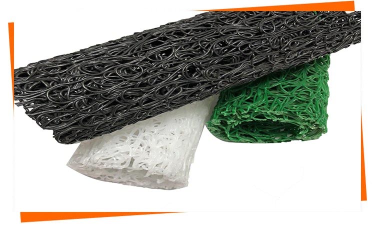 Plastic blind ditch material detail