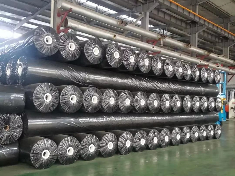 Geotextile construction detail