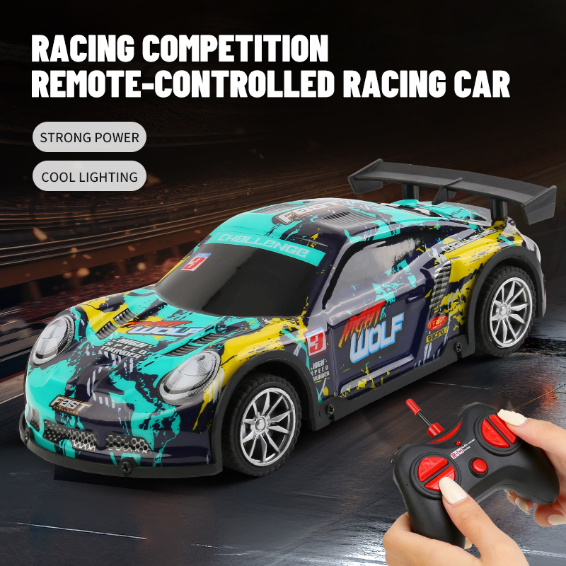 Wholesale Children Toy Educational High Speed Electric Racing Competition 4 Way RC Car Formula Drift Remote Control Car