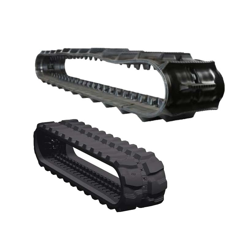Track 400X72.5X74 End Caps Bumper Takeuchi Tb020 280 Robot Tracks Driving Wheel China for Jeeps Lawn Motor Rubber