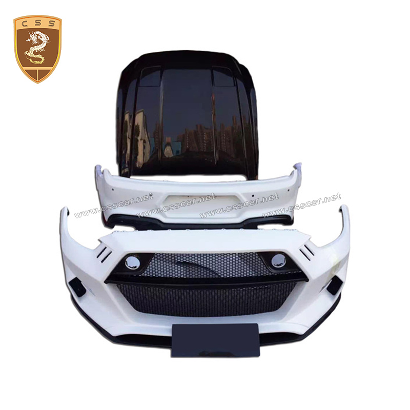 2014-2016 New Model Car Bumpers Engine Hood Wide Body Kit for Ford Mustang