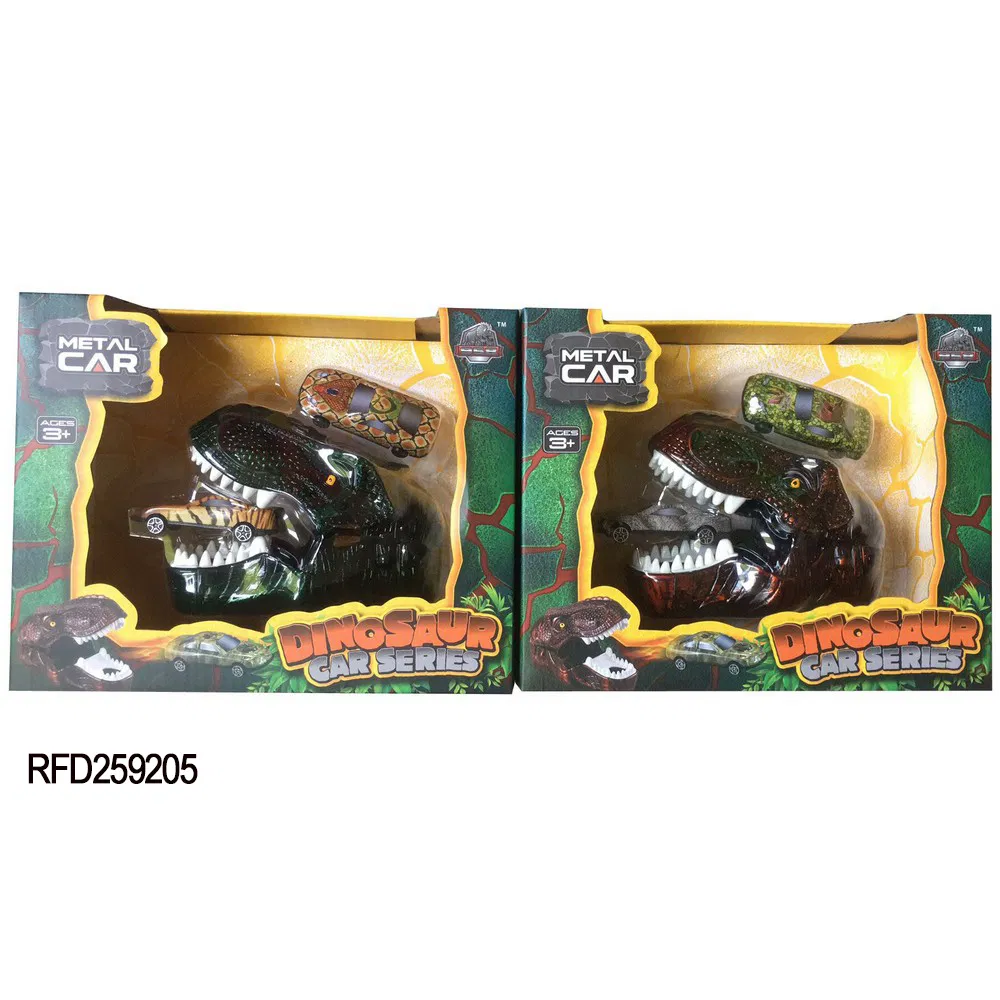 Amazon Hits Kids Toys Dinosaur Car Series Car Launcher Set Diecast Car