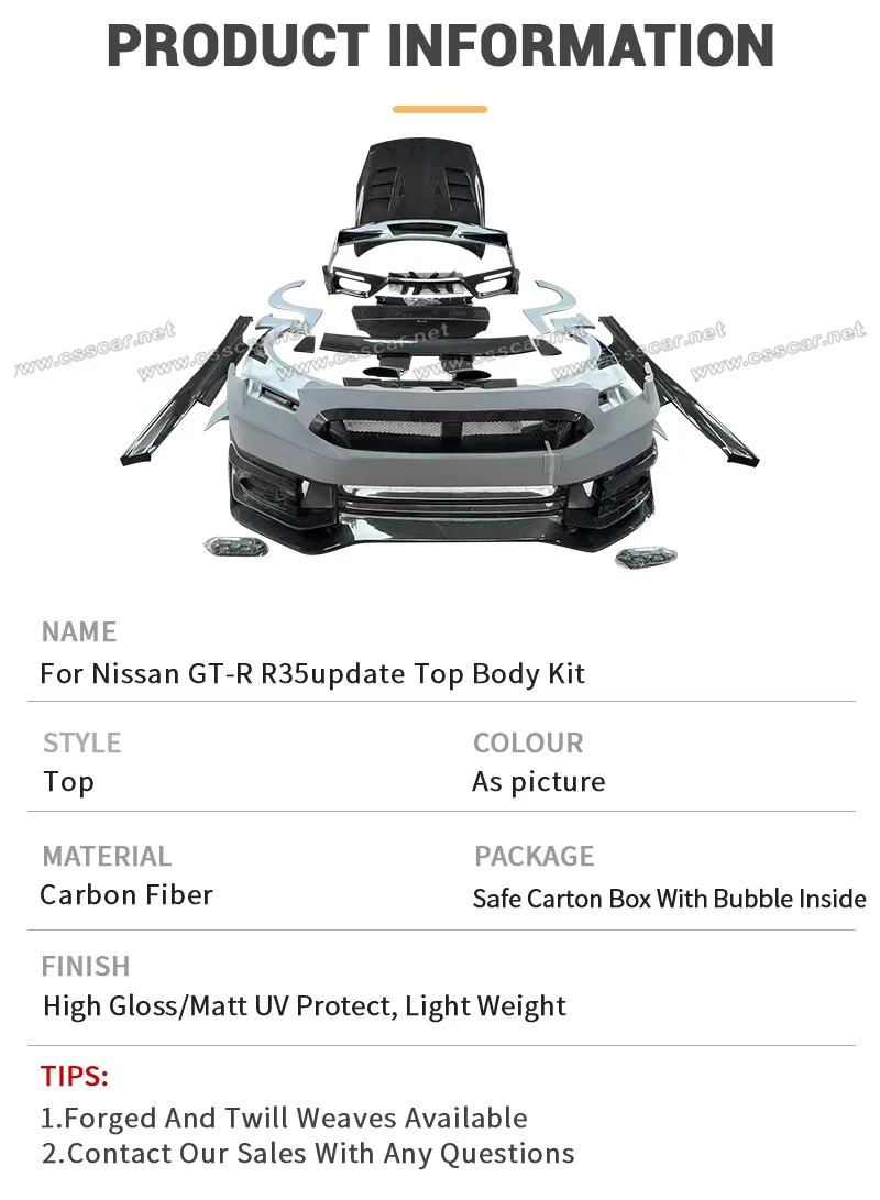 Nissan Gtr R35 Body Kit View 3