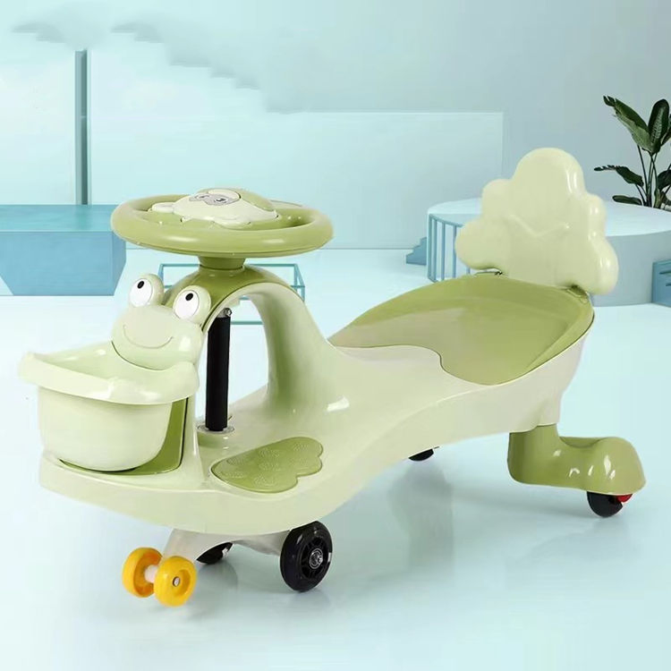 Wiggle Car Ride on Toy, Gears or Pedals Twist Outdoor Ride Ons for Kids 3 Years Blk-693