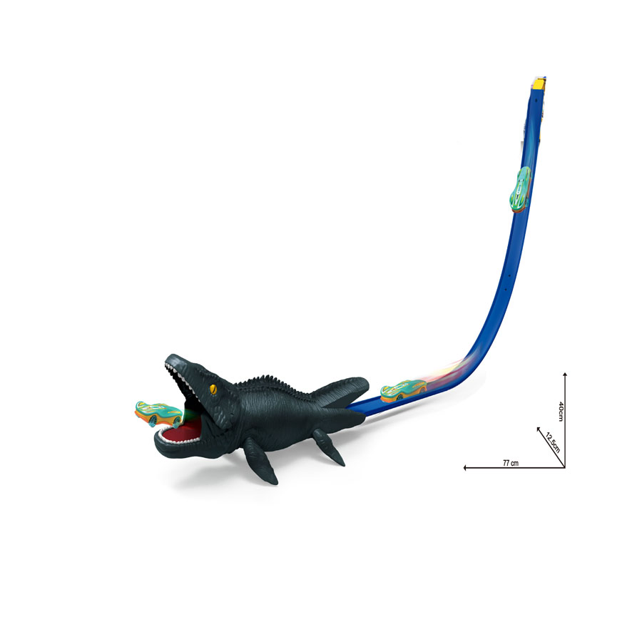 Dinosaur Racing Track Racing Children Sliding Children Dinosaur Slot Car Toys