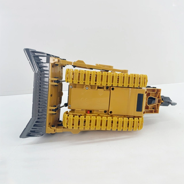 Remote Control Car 1: 24 Scale Diecast Truck Alloy Models Bulldozer Vehicle Construction Vehicle Model Engineering Car Toy Boy Gift (Bulldozer)