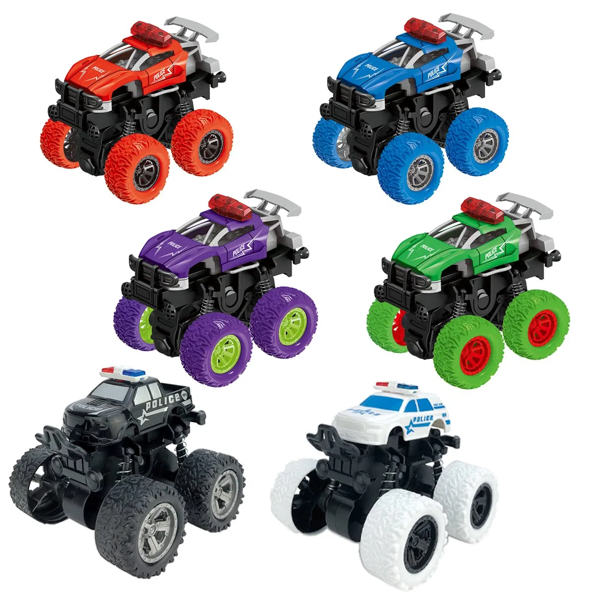 Detailed Molding Child Plastic Pull Back Car Toy for Classroom Demonstrations