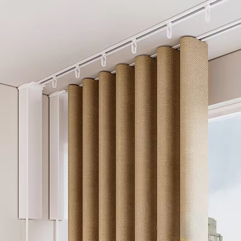 Hot Sale Customizable Curtain Tracks with Silent Wheels for Home Decor