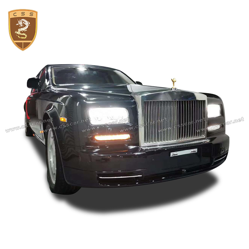 Latest New Model Fiberglass Car Body Kit for Rolls-Royce Phantom Front Bumper Bulk LED Headlight