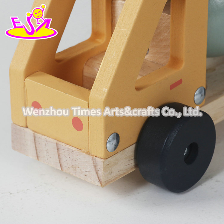 2026 New Wooden Engineering Vehicle Set Construction Truck Toys for Kids W04A694b