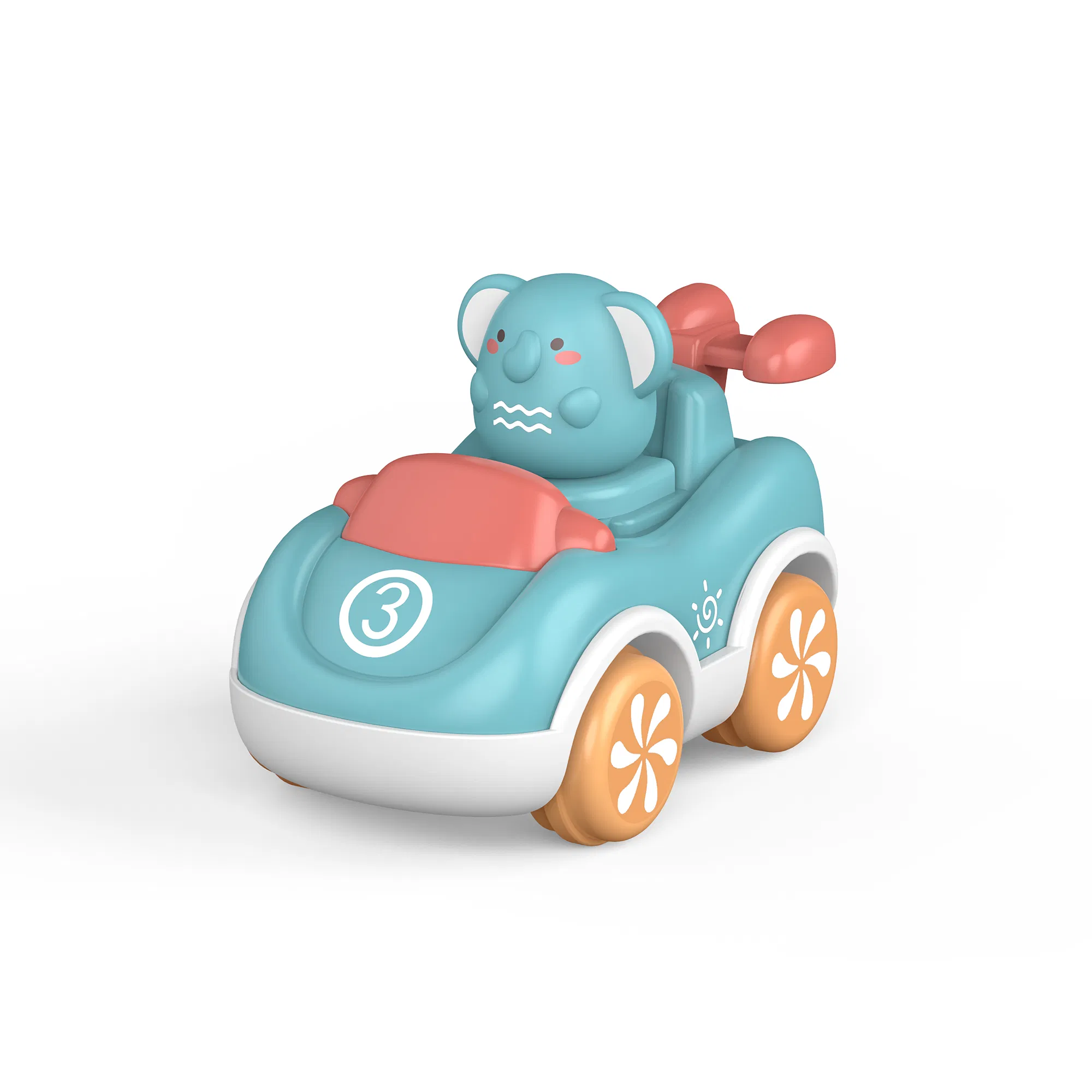 Fun Push and Go Animal Cars for Kids' Learning Adventures
