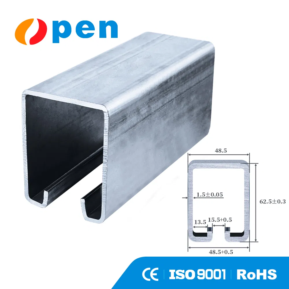 Sliding Gate Sliding System with Hanger Wheels Galvanized Track