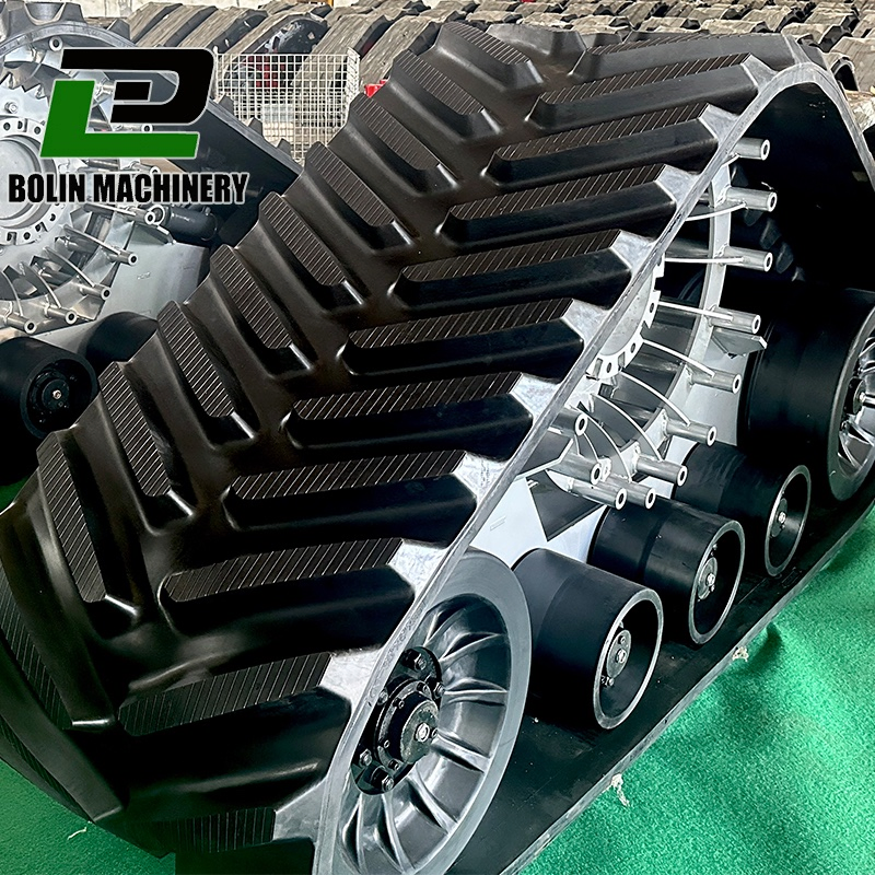 Hot Sale Undercarriage Tracked Wheel Track Assembly for Case Ih Axial-Flow 6130 8230 6140 7240 8240 Combine Harvester